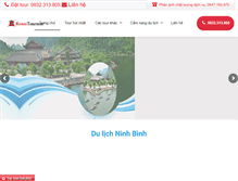 Tablet Screenshot of dulichninhbinh365.com